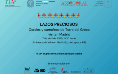Legami Preziosi – Made in Italy: coralli e cammei di Torre del Greco incontrano Madrid