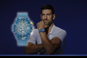 Novak Djokovic e l’Hublot ultraleggero