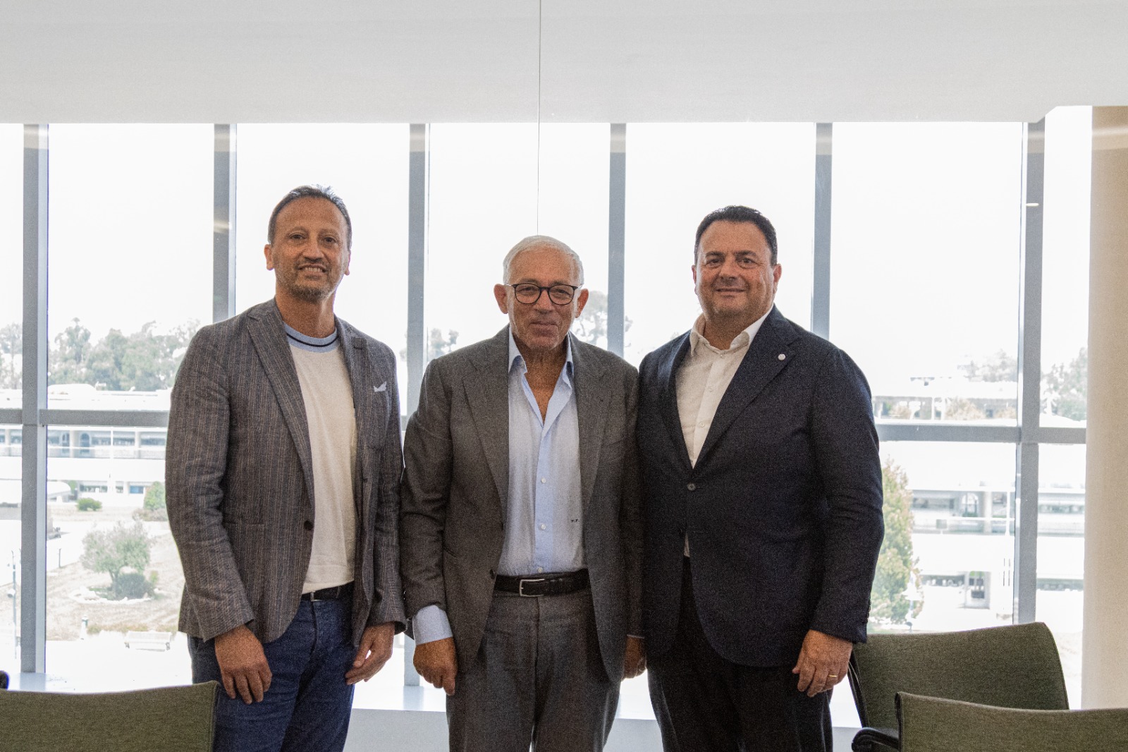 Franco Risi, Vincenzo Giannotti e Luca Pietroluongo