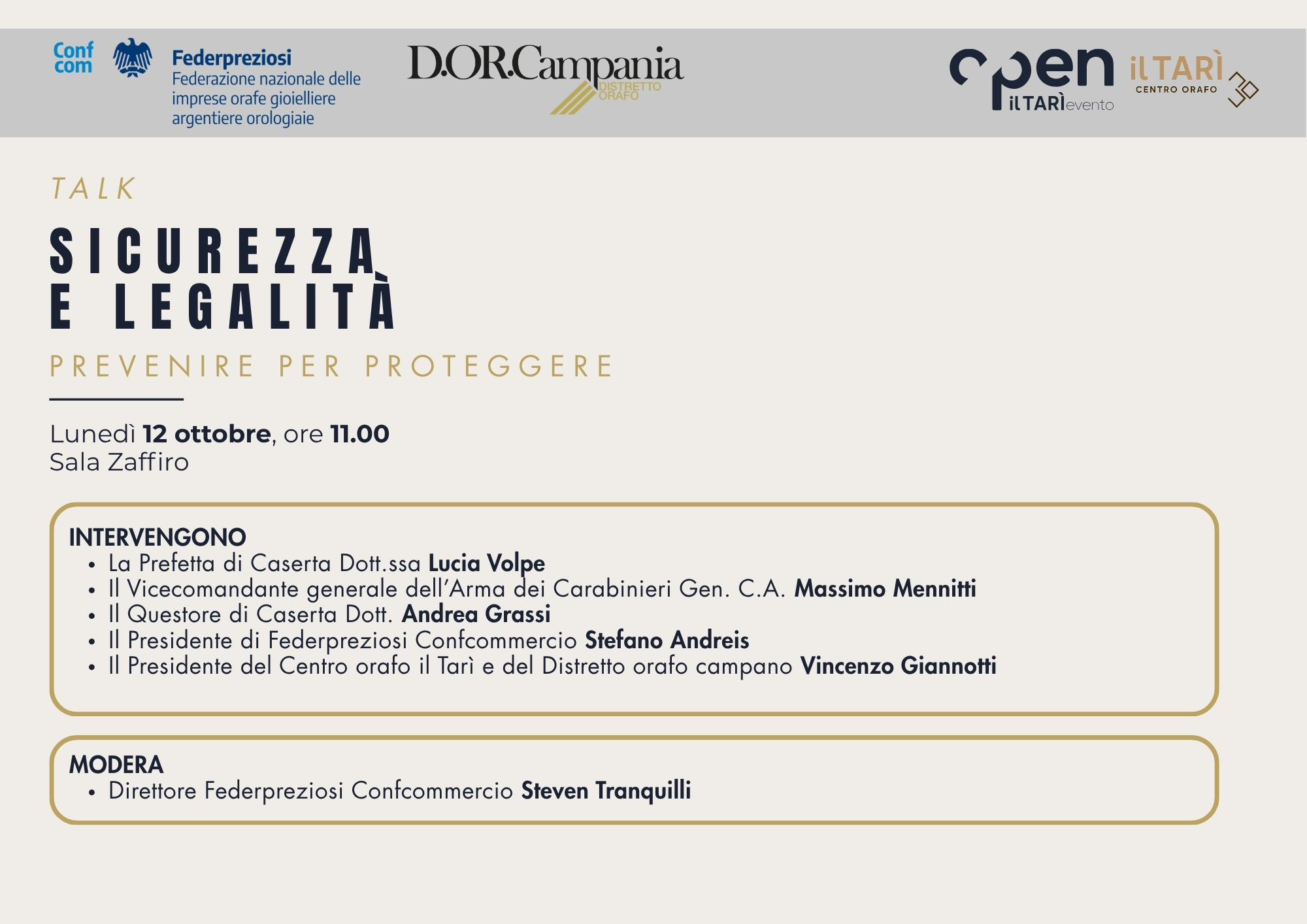 ADATTAMENTO TALK SICUREZZA